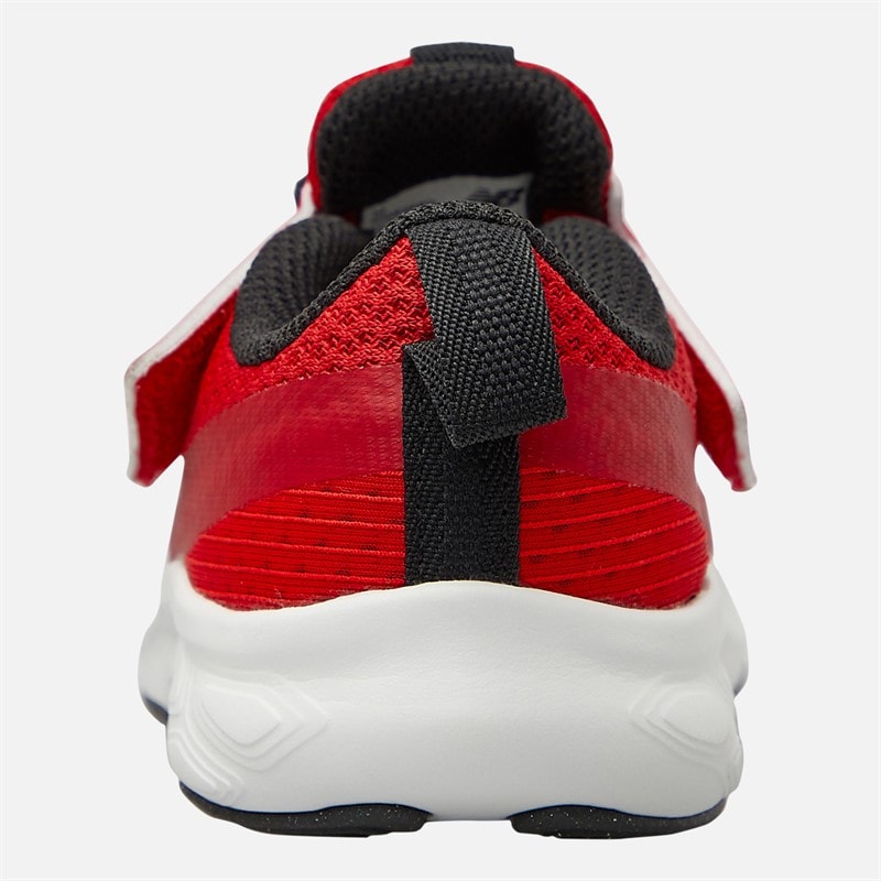 New Balance Infant Fresh Foam 625 New-B Hook And Loop Neutral Running Shoes Red Black - Image 3