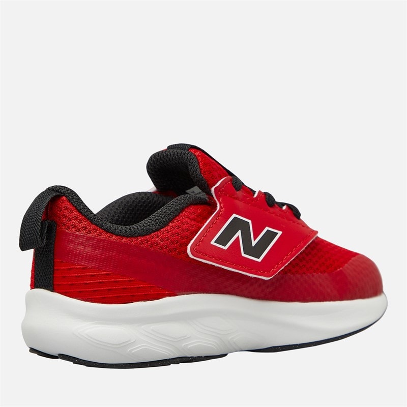 New Balance Infant Fresh Foam 625 New-B Hook And Loop Neutral Running Shoes Red Black - Image 5