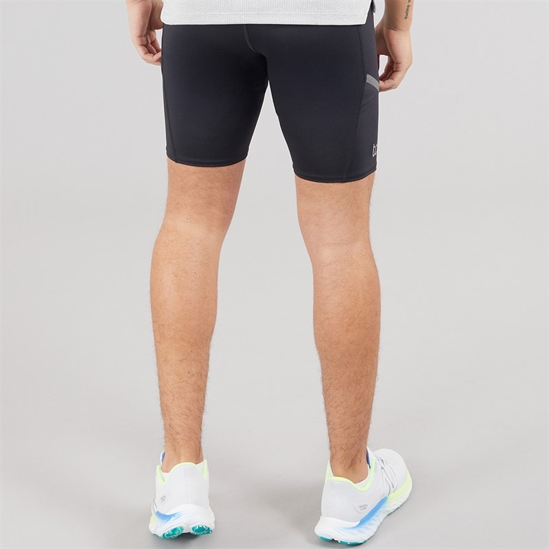 New Balance Mens London Edition Q Speed Inch Running Shorts Black - Image 2