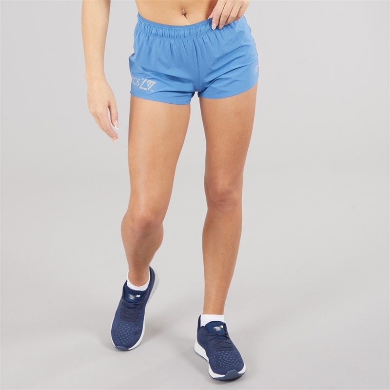 New Balance Womens London Edition RC 3 Inch Running Shorts Sea Salt