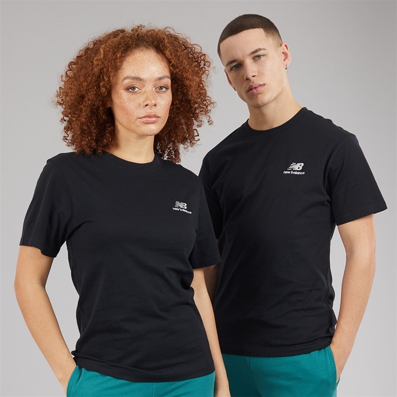 New Balance Uni-ssentials T-Shirt Black - Image 1
