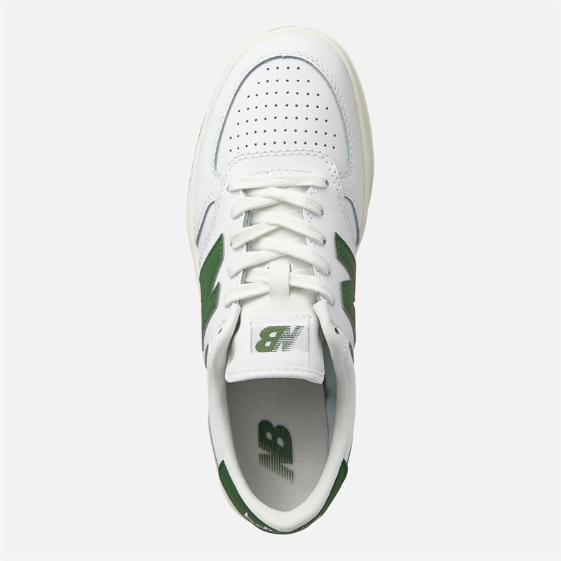 New Balance Junior T500 Trainers Dark Alpine Green/White - Image 4