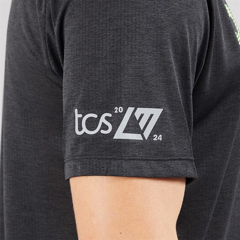 New Balance Mens London Edition Run London Graphic Running T-Shirt Black - Image 5