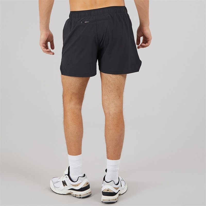 New Balance Mens London Edition RC 5 Inch Running Shorts Black - Image 3
