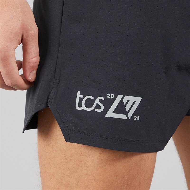New Balance Mens London Edition RC 5 Inch Running Shorts Black - Image 5