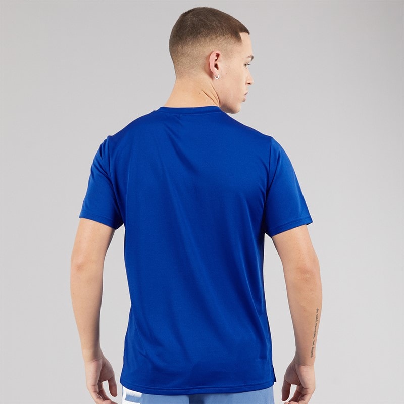 New Balance Mens Sport NBDry Training T-Shirt Blue - Image 2
