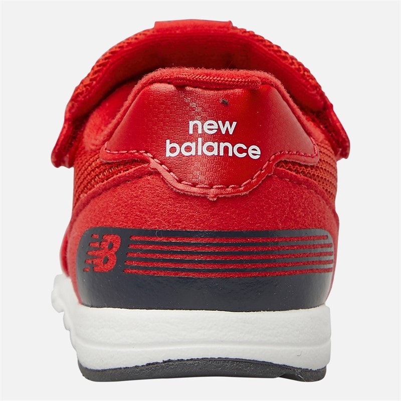 New Balance Infant 515 New-B Hook And Loop Trainers Red Navy White - Image 3