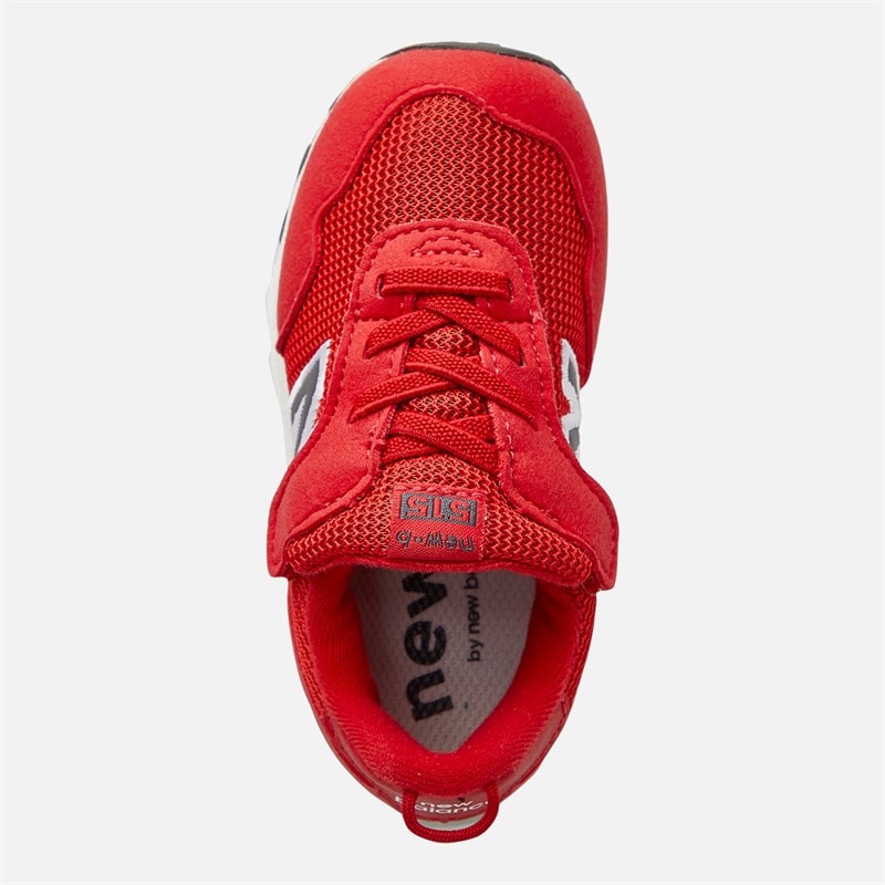 New Balance Infant 515 New-B Hook And Loop Trainers Red Navy White - Image 4