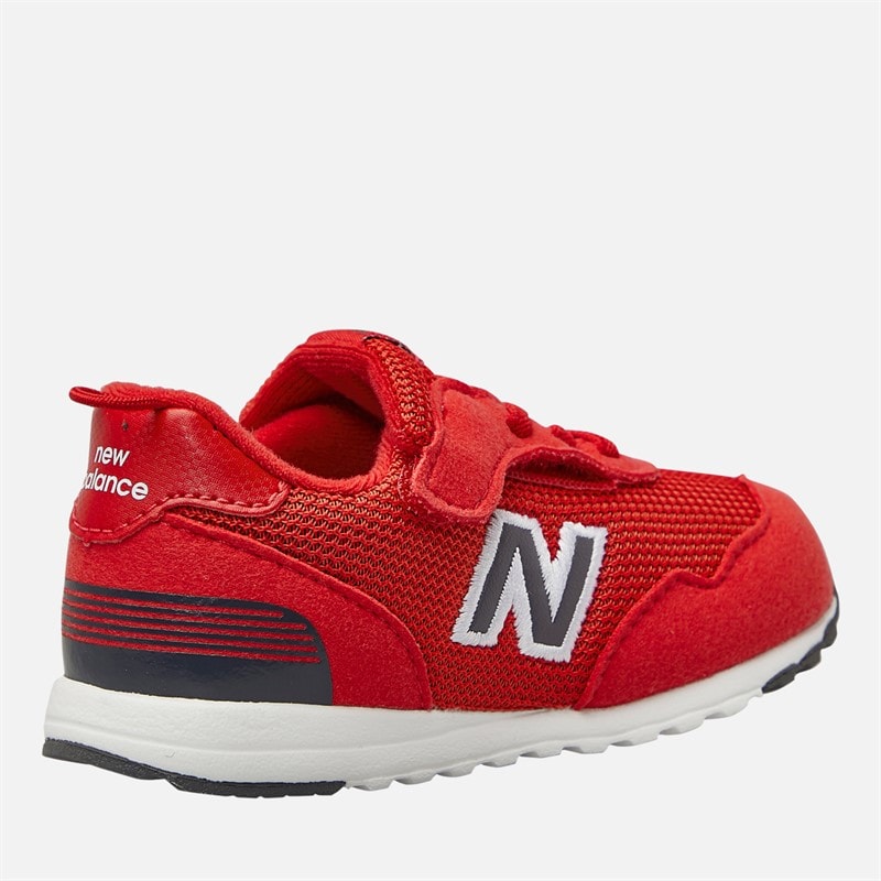 New Balance Infant 515 New-B Hook And Loop Trainers Red Navy White - Image 5