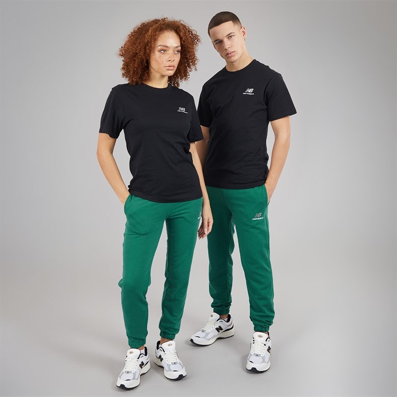 New Balance Uni-ssentials French Terry Joggers Vintage Teal - Image 4