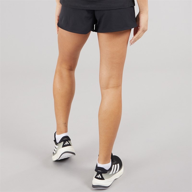 New Balance Womens London Edition Impact 3 Inch Running Shorts Black - Image 2