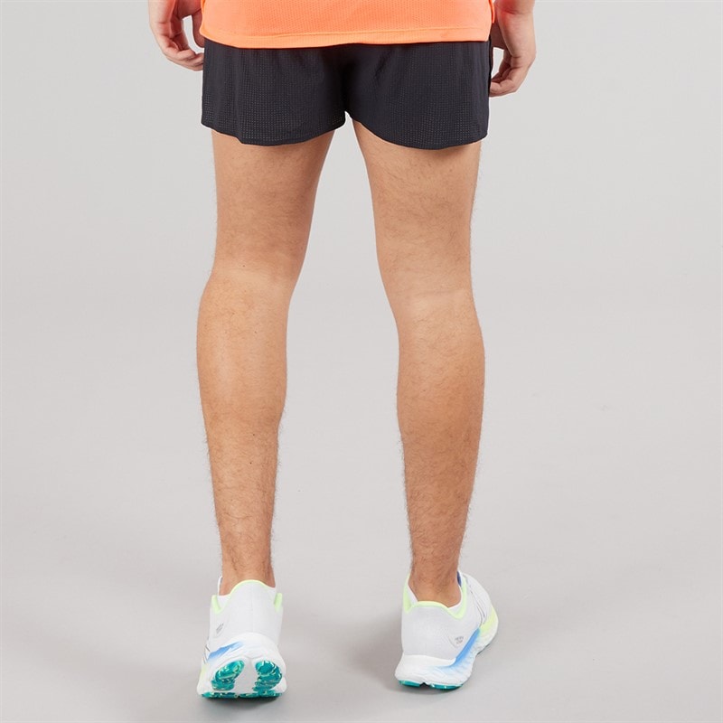 New Balance Mens London Edition RC Ultra Light 3 Inch Running Shorts Black - Image 2