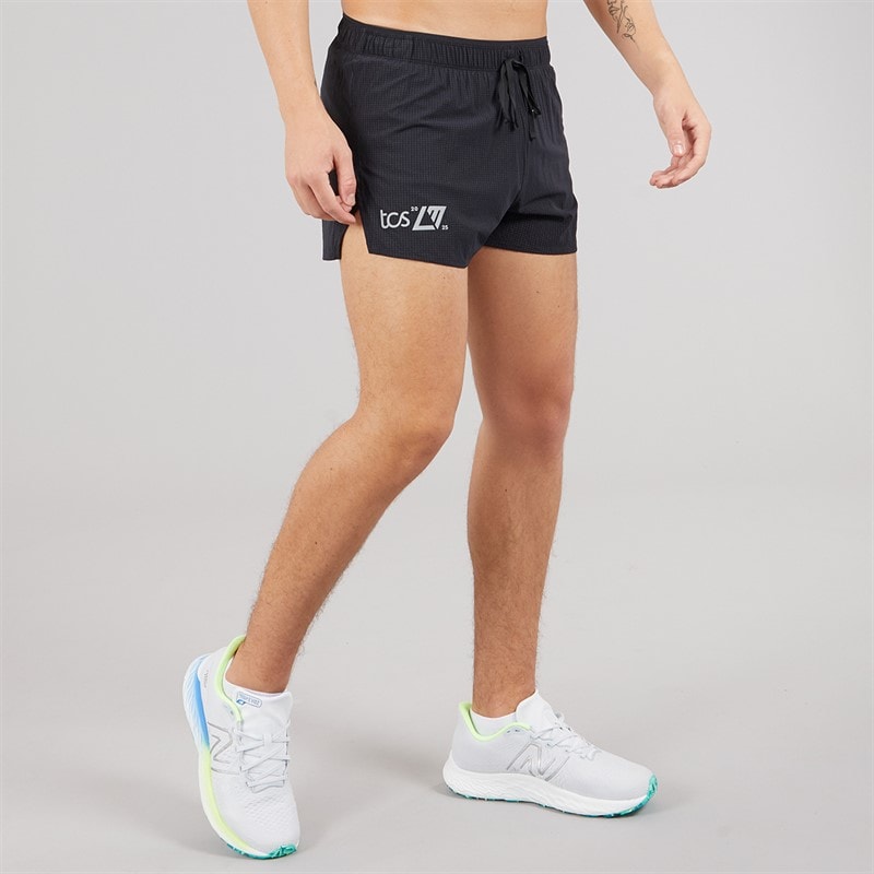 New Balance Mens London Edition RC Ultra Light 3 Inch Running Shorts Black - Image 3