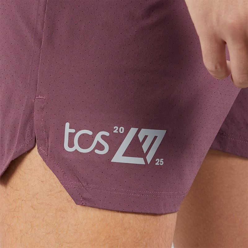 New Balance Mens London Edition RC 5 Inch Running Shorts Faded Purple - Image 5