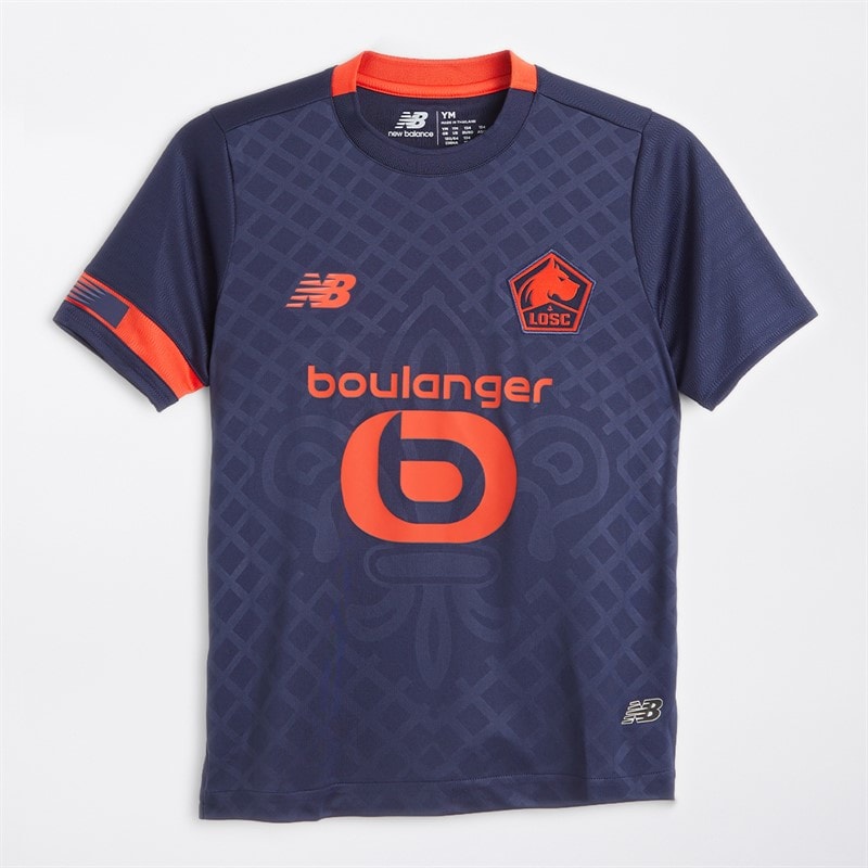 New Balance Junior LOSC Lille 23/24 Away Jersey Blue - Image 1