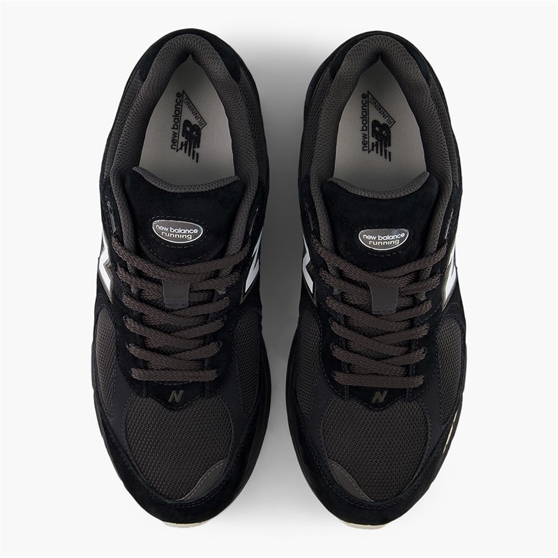New Balance 2002R Trainers Black/Timber Wolf White - Image 4