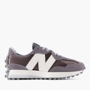 New Balance Womens 327 Trainers Black Metallic/Castlerock