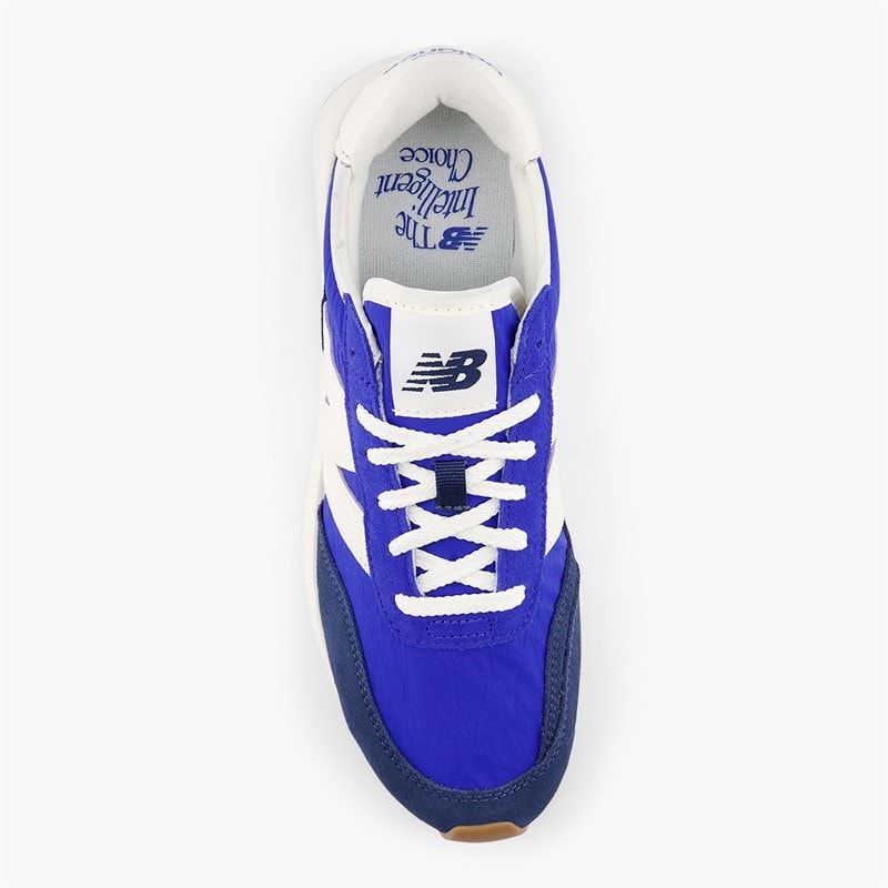 New Balance 370 Trainers Navy/Blue Gemstone - Image 4