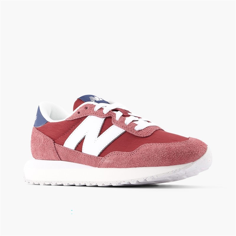 New Balance Womens 237 Trainers Red/White - Image 3