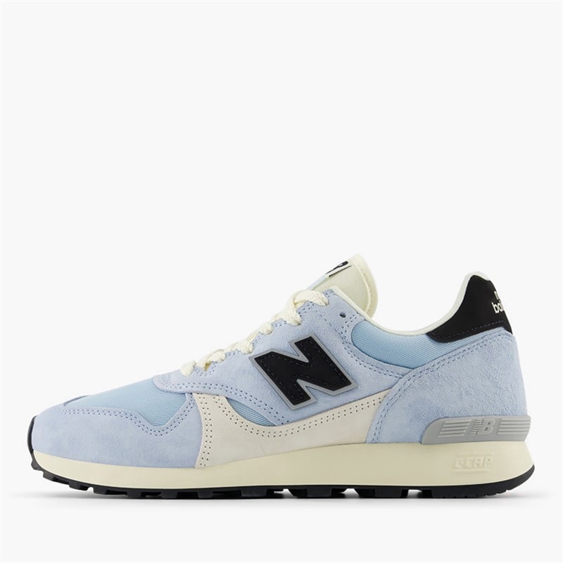 New Balance 475 Trainers Light Chrome Blue/Black/Linen - Image 1