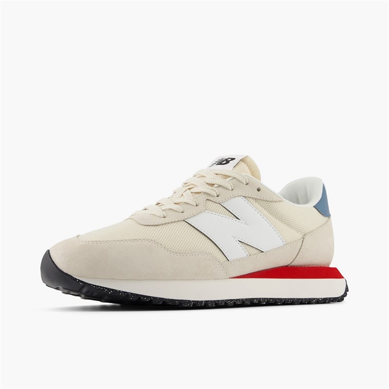 New Balance 237 Trainers Linen/White/Elemental Blue - Image 3