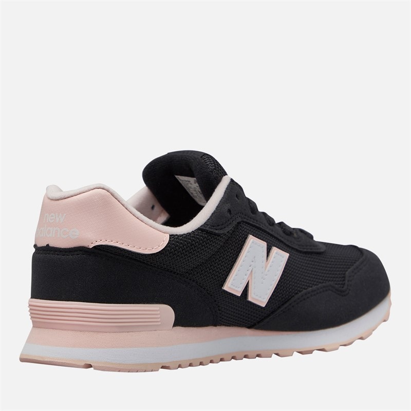 New Balance Junior Girls 515 Lace Trainers Black/Pink - Image 5