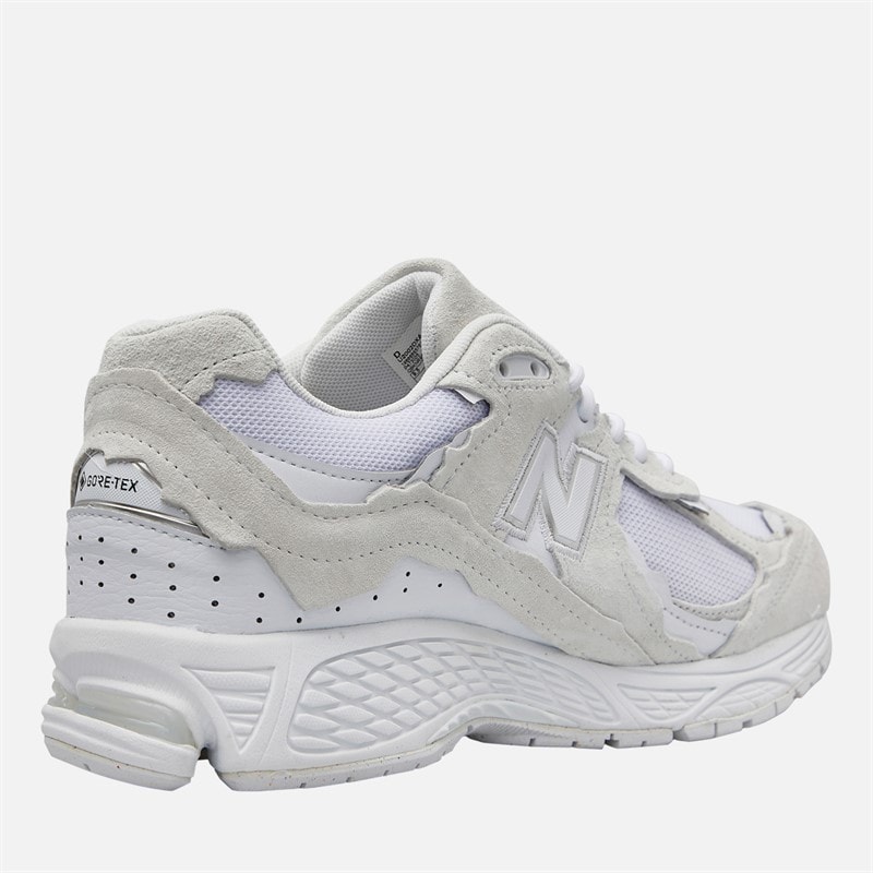 New Balance 2002DX Protection Pack Gore-Tex Trainers White/Silver Metallic - Image 5