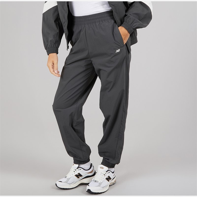 New Balance Womens Athletics Remastered Woven Pants Black