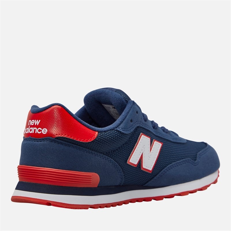 New Balance Junior 515 Lace Trainers Navy/True Red - Image 5