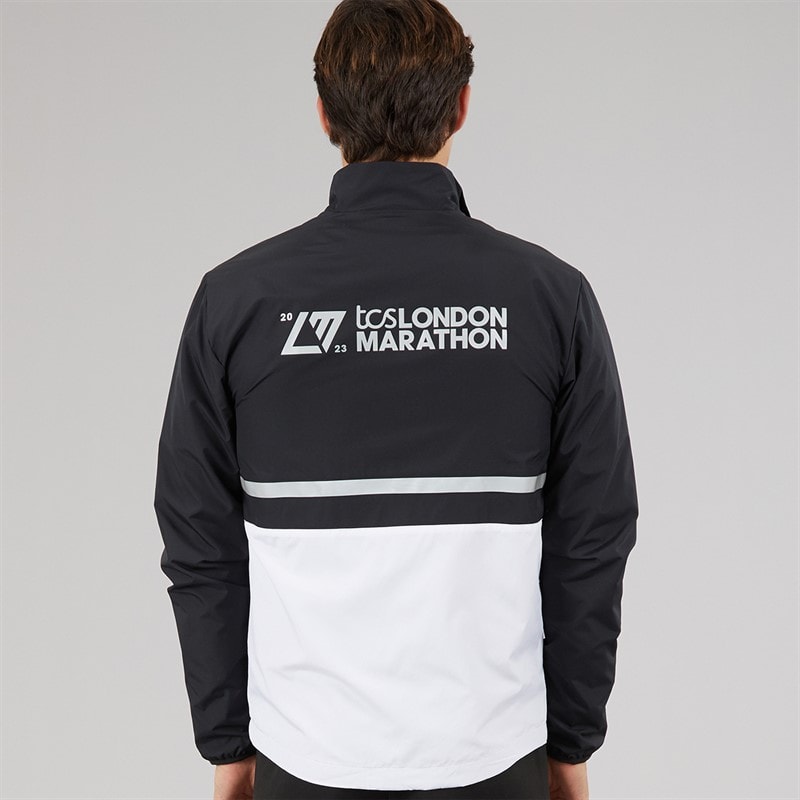 New Balance Mens TCS London Edition 2023 Marathon Surplus Jacket Black - Image 2