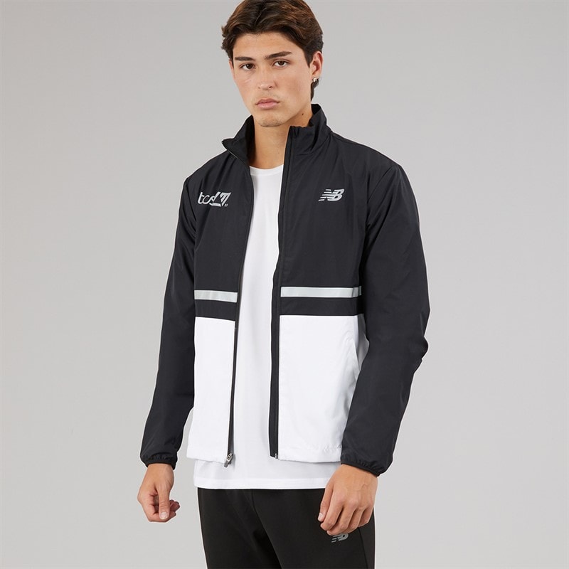New Balance Mens TCS London Edition 2023 Marathon Surplus Jacket Black - Image 3