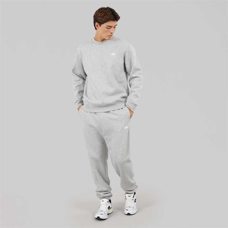 New Balance Mens Sport Essentials Joggers Athletic Grey Heather - Image 3