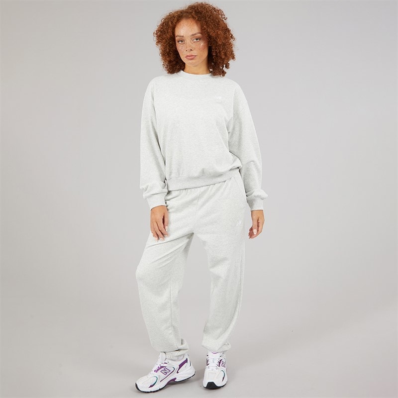 New Balance Womens Sport Essentials Joggers Ash Heather - Image 3