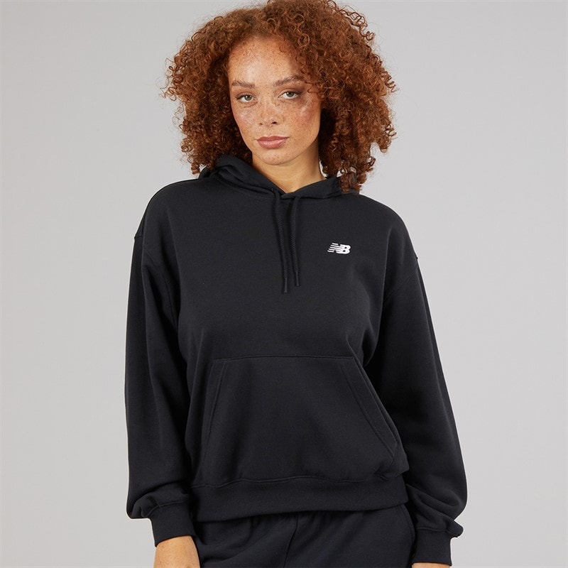 New Balance Womens Sport Essentials Hoodie Black