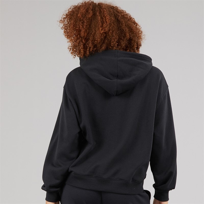 New Balance Womens Sport Essentials Hoodie Black - Image 2