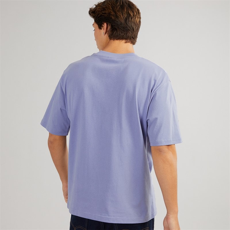 New Balance Mens A Perfect Match Tennis Graphic T-Shirt Dusk Blue - Image 2