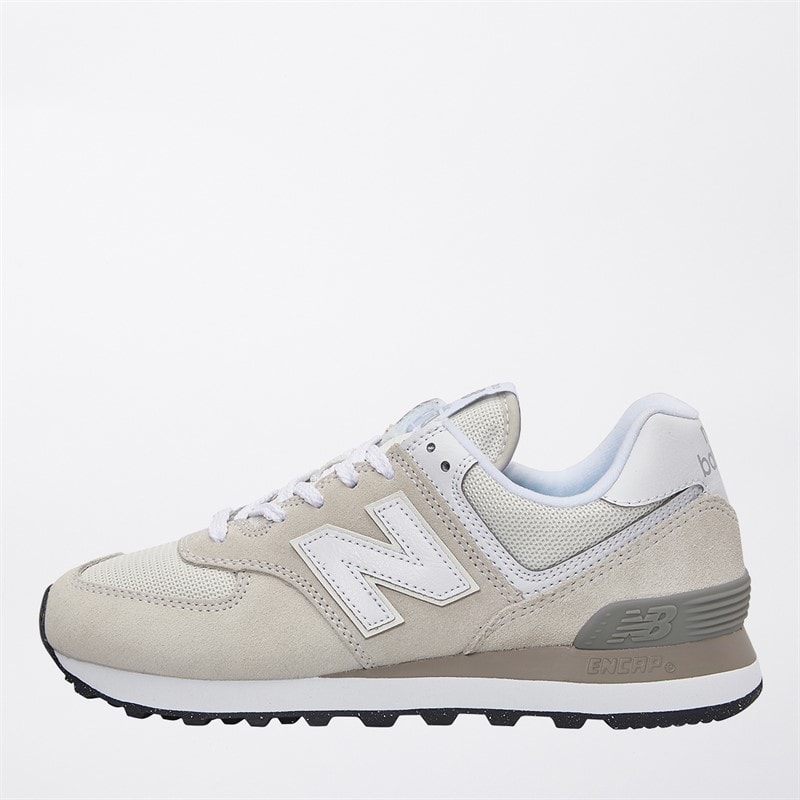 New Balance Womens 574 Core Trainers Nimbus Cloud/White - Image 2