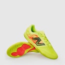 New Balance Mens Furon Pro V8 IN Indoor Football Boots Hi-Light Yellow/Energy Red