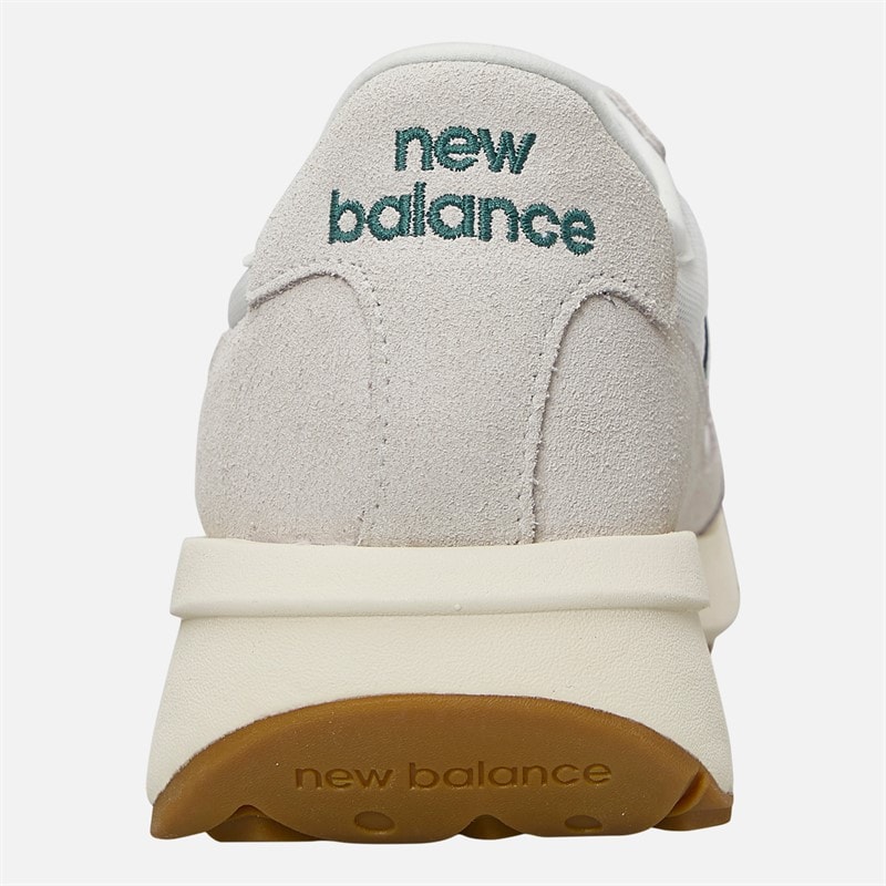 New Balance 370 Trainers Sea Salt/New Spruce - Image 3