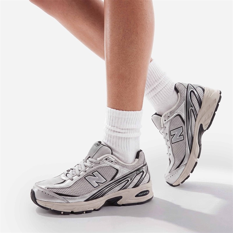 New Balance Womens 509 Trainers Silver/Black