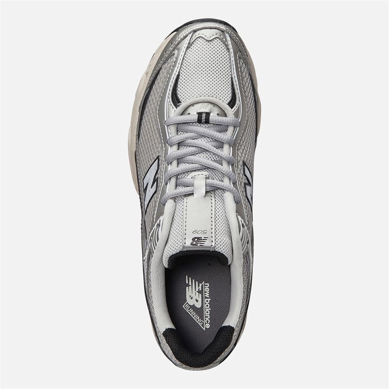 New Balance Womens 509 Trainers Silver/Black - Image 4