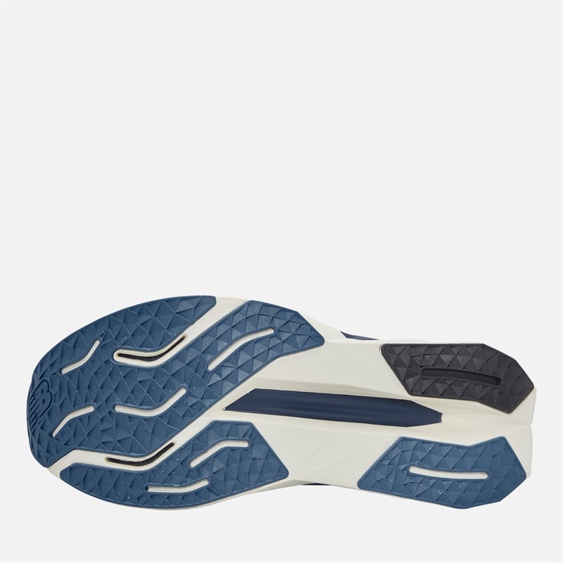 New Balance Womens Fuelcell Propel V5 Neutral Running Shoes Heron Blue/Navy/Angora - Image 2