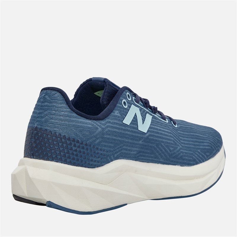 New Balance Womens Fuelcell Propel V5 Neutral Running Shoes Heron Blue/Navy/Angora - Image 5