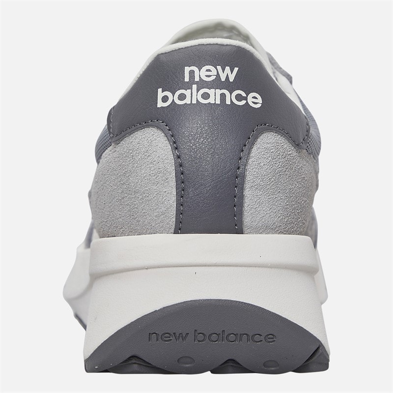 New Balance Junior 370 Trainers Concrete/Sea Salt - Image 3
