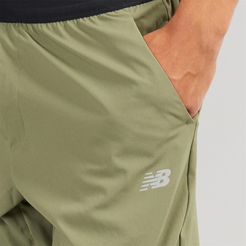 New Balance Mens AC Tapered Track Pants Olivine - Image 5