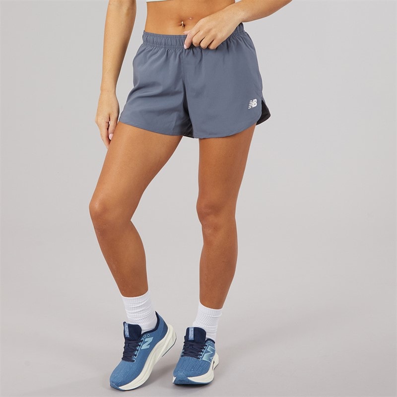 New Balance Womens Sport Essentials 3 Inch Running Shorts Multi