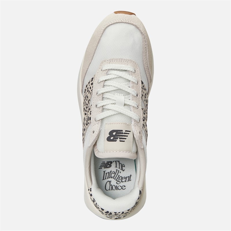 New Balance Womens 370 Trainers Moonbeam/Leopard - Image 4