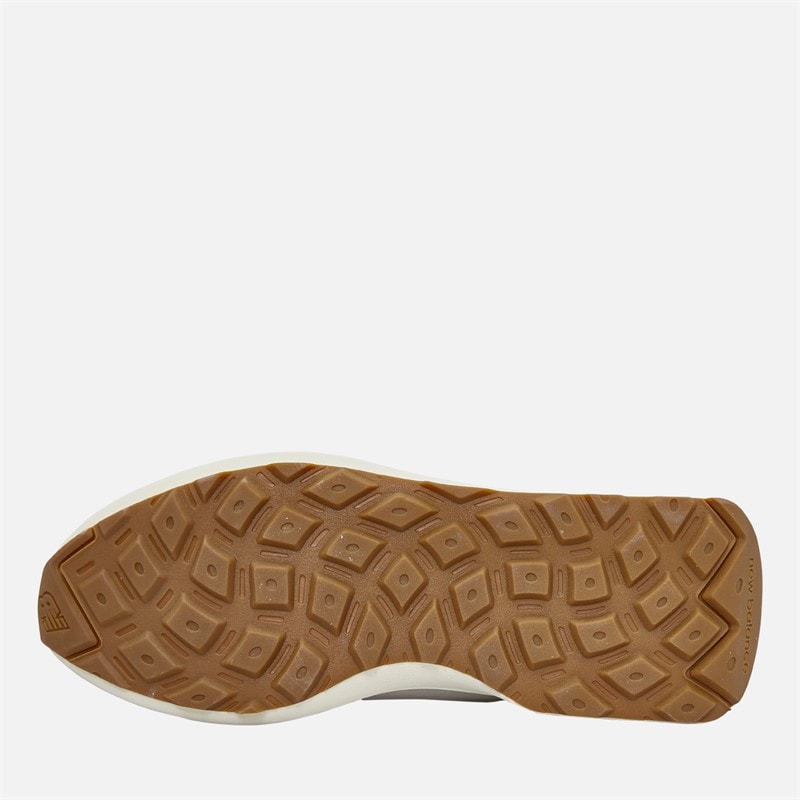 New Balance 370 Trainers Sea Salt/Black Cement - Image 2