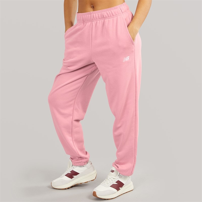 New Balance Womens Sport Essentials Joggers Taffy Pink