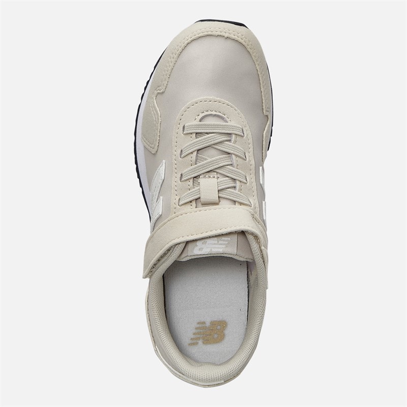 New Balance Kids 323 Hook And Loop Trainers Beige - Image 4